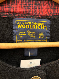 Gilet Woolrich vintage ricamato a mano tg. L