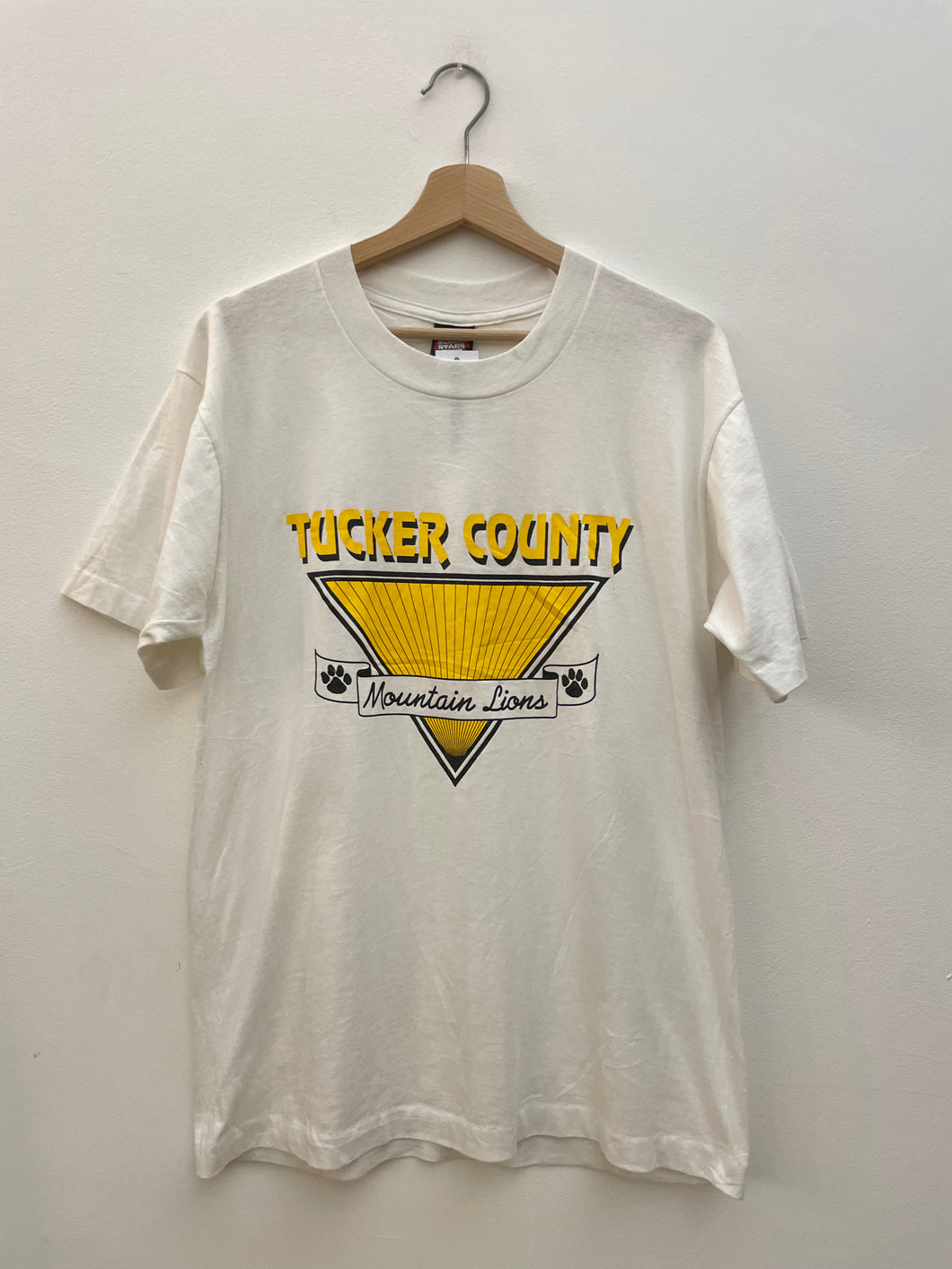 T-shirt vintage Tucker County taglia L