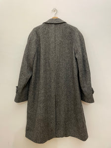 Cappotto spinato in lana vintage taglia 52